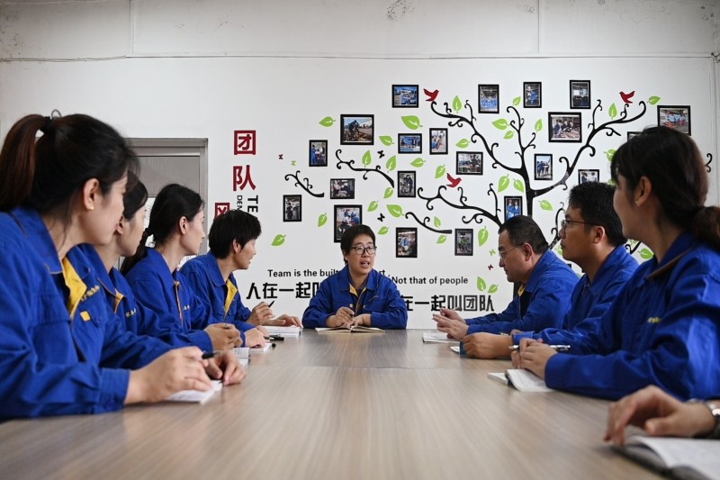 qc创新小组到实地进行培训